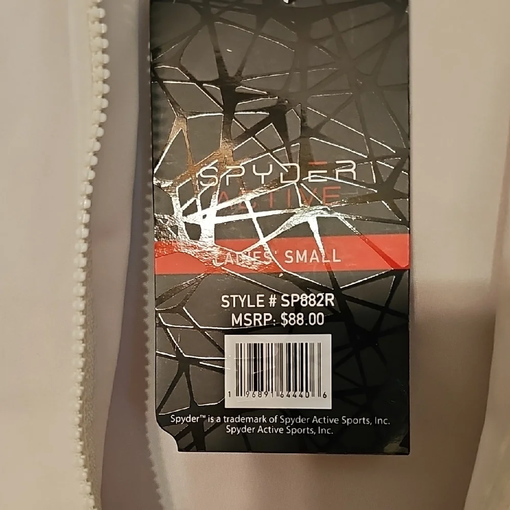 Spyder Women's Light Beige Utility Jacket - Picture 2 of 3